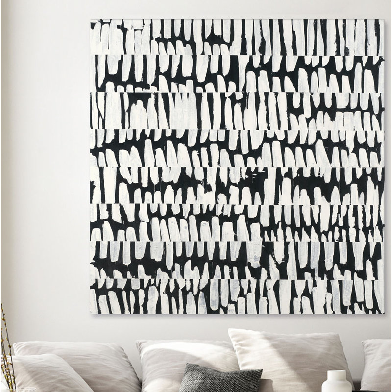«Night & Day» par Randy Hibberd, reproduction d'art sur toile tendue, H 54 po x l 54 po x P 1,5 po