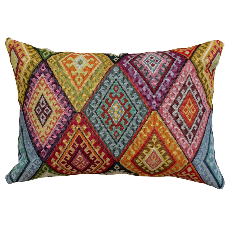 Multicoloured Cushion, 43x30cm, Cover only