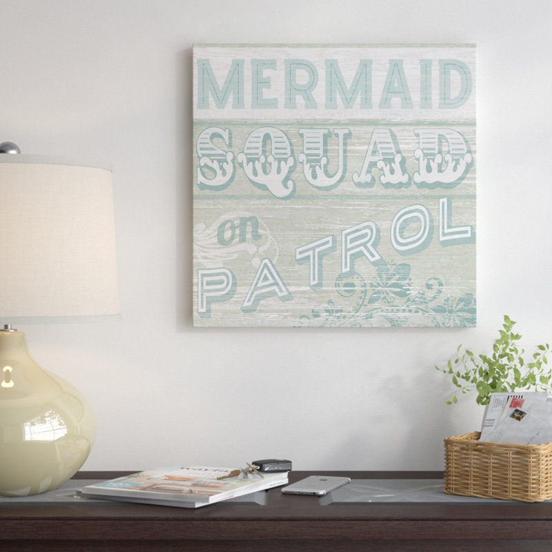 « a little beach iv », art textuel sur toile tendue, H 18 po x l 18 po x P 1,5 po, Toile encadrée noire, Pas de tapis