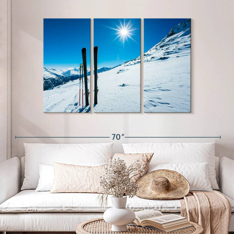 Piste de ski Sirci Sunlit, H 32 po x l 50 po