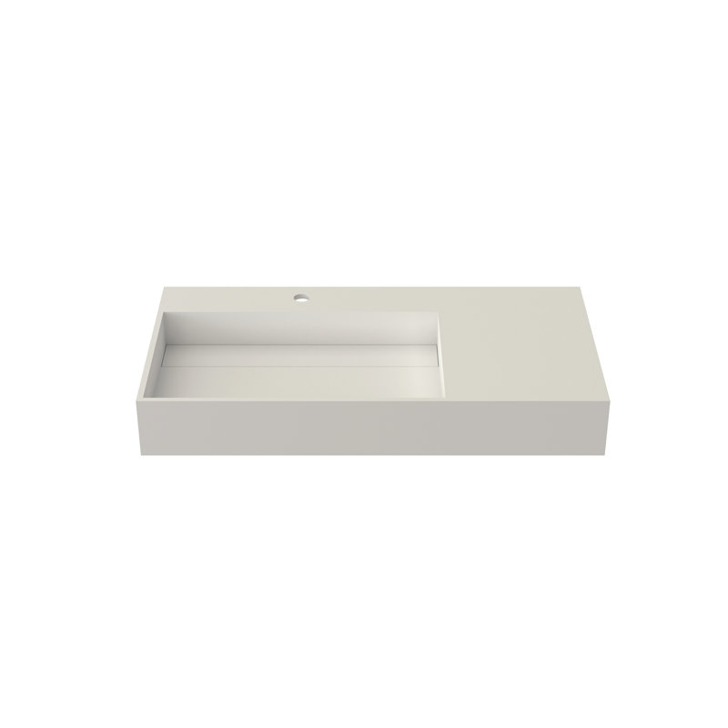 Lavabo rectangulaire de style moderne pour salle de bain