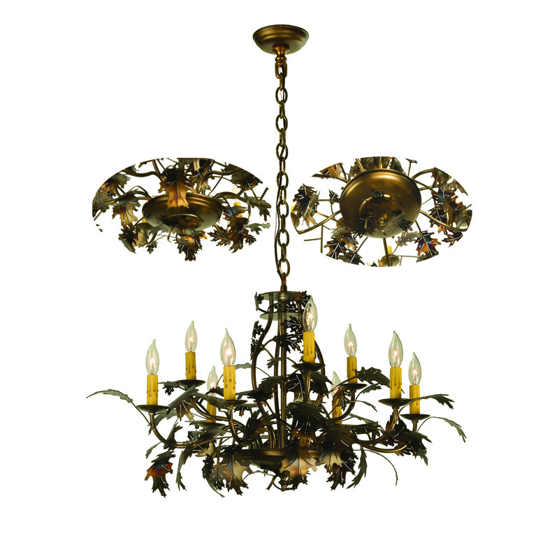 Rustic Lodge 9 - Light Chandelier