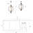 Kaylaa 4 - Light Geometric Chandelier