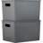Ribbed Plastic Basket-73493671-73493665-101829633