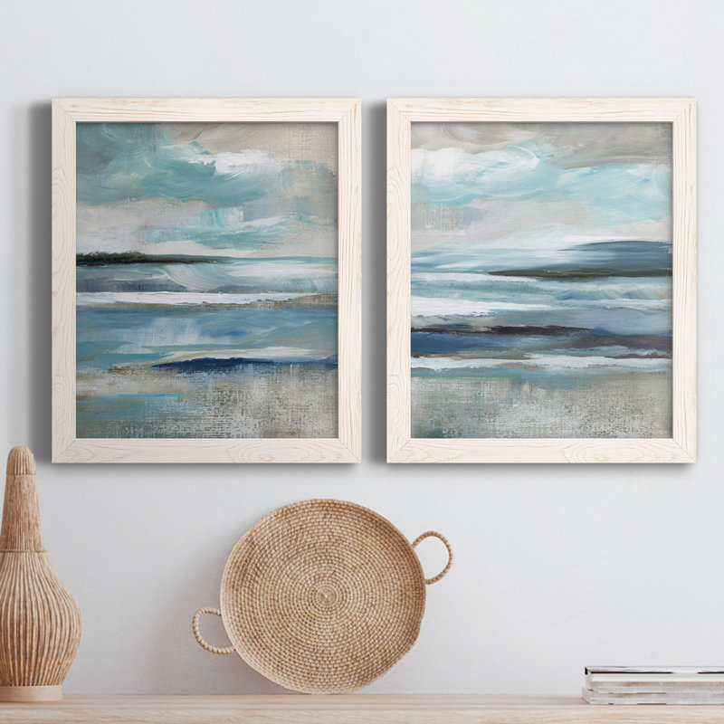 «Distant Drama I», reproduction de 2 pièces, Blanc