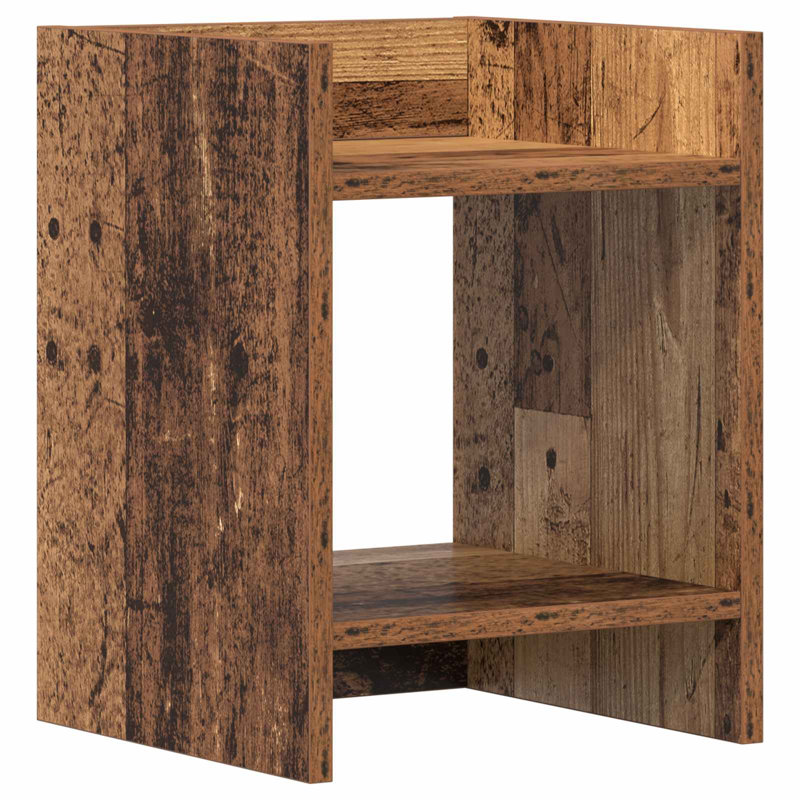 Plant Stand, 40cm H x 30cm W x 30cm D, Old Wood