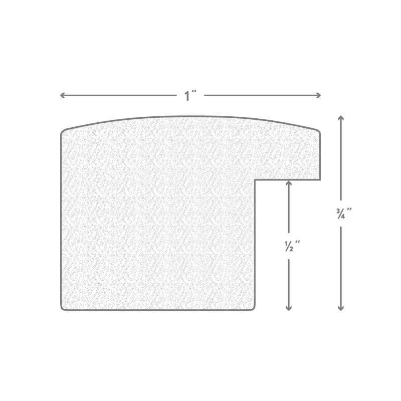 Rivoli White Matte Picture Frame with Mat, 16" x 24" Matted to 12" x 18"
