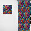 Vibrant Mandala Boho Pattern IV - Floral Curtain - Room Darkening Floral Curtain - 1 Panels-107564121