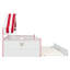 Lit double en forme de maison avec rangement, lit de jour en MDF, chambre d'enfant moderne-1900579982