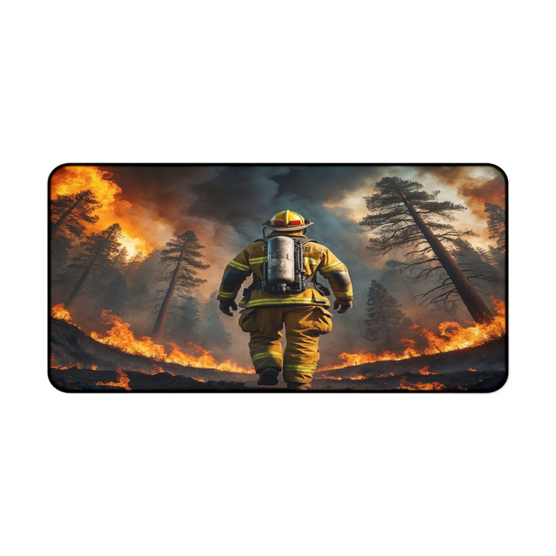 Polyester Desk Pad, 31.5x15.5