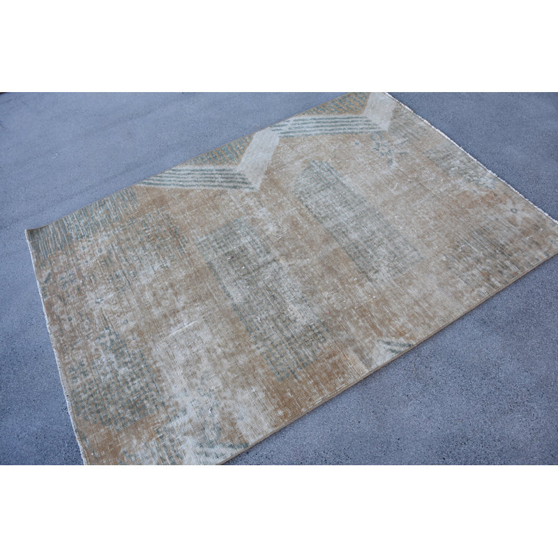 Tapis beige en laine Modern Modern