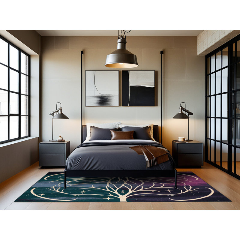 Forest Mirage Rug, Rectangle 8' x 12'