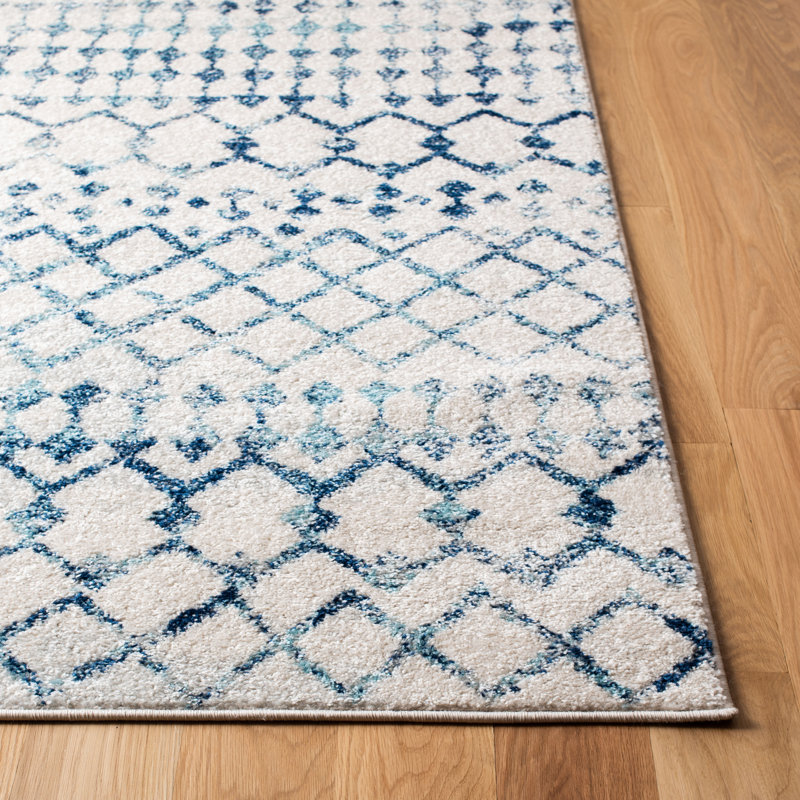 Tapis à motif géométrique 249 Maichin Performance, Rectangle 5 pi 3 po x 7 pi 6 po