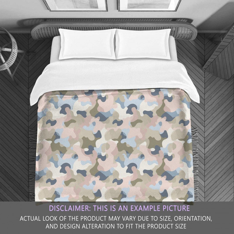 Army Camouflage Comforter, Queen Comforter