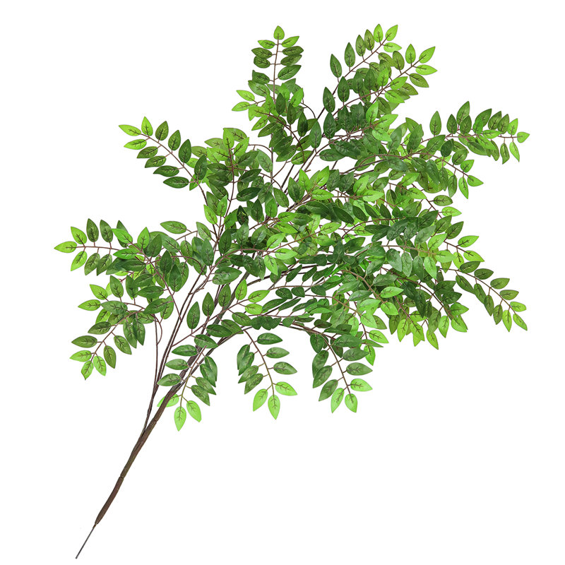 51" Artificial Wisteria Leaf Branch