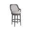 Appellation Swivel Upholstered Stool with Metal Frame-49652846
