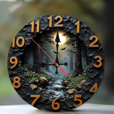 Forest Wall Clock