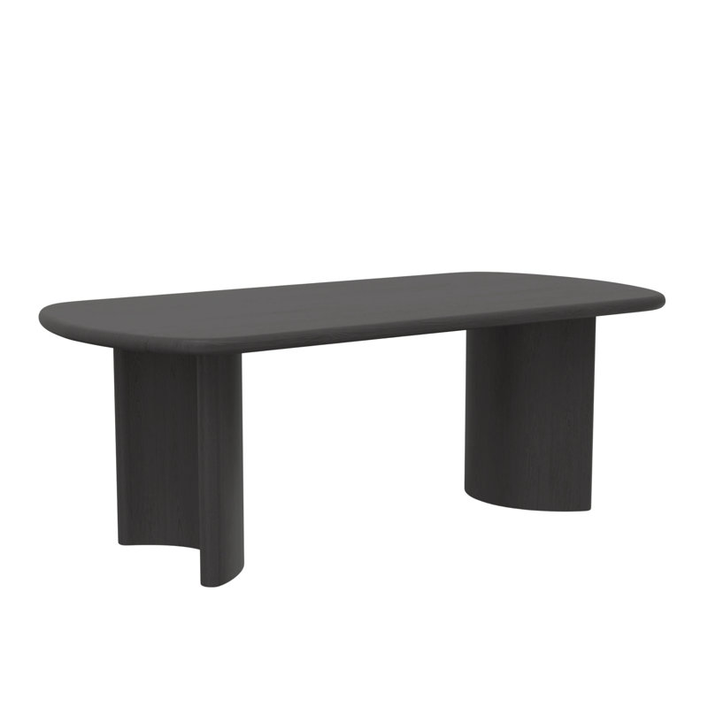 Table de salle à manger Circa, Noir, noir, noir, noir
