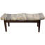 Banc en bois massif Olander