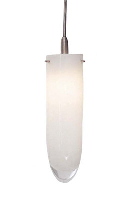 Kacey-Jane 9'' H x 3.25'' W Glass Oval Pendant Shade