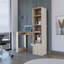Bureau d'écriture avec bibliothèque et armoire Ripley-109012740