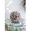 Iced Twig Ball  Set of 12  5"Dia.  Brown