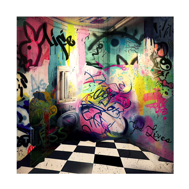 Art sur toile Sasha, H 14 po x l 14 po
