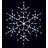 Snowflake 100 Light String Lighting