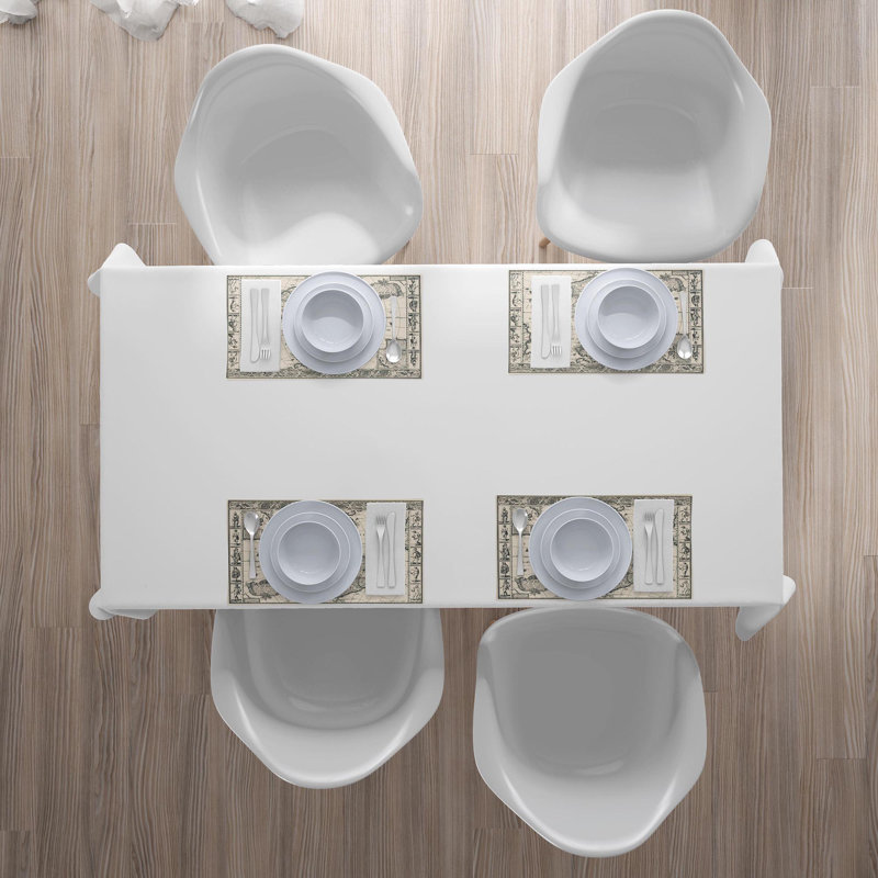 Polyester Cities & Maps Rectangle Placemat