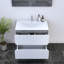 Meuble-lavabo simple 31,5 po avec plateau Oakleaf