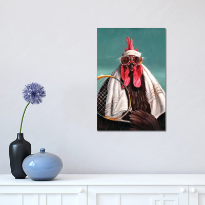 «The Tennis Pro» par Lucia Heffernan - reproduction d'art