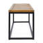 Banc industriel en bois et métal-2058835045