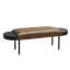Stasya Genuine Leather Upholstered Bench-1361646657
