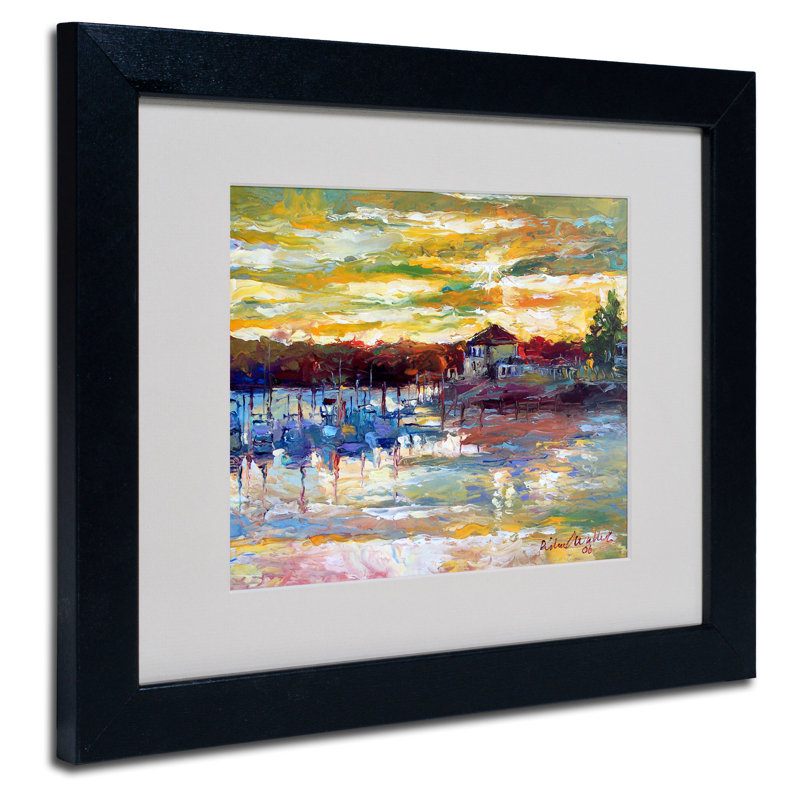 « saco », reproduction d’art sur toile encadrée, H 11 po x l 14 po x P 0,5 po, Noir