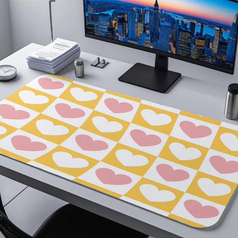 Polyester Desk Pad, 23.6x13.8