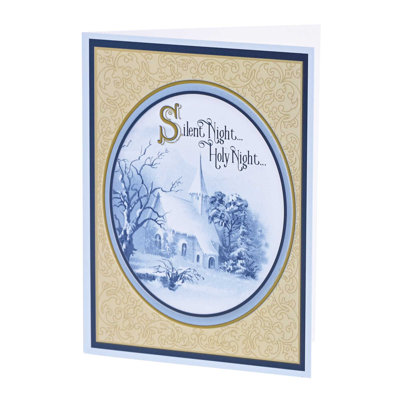 Card Set Chapel Silent Night Holy Night
