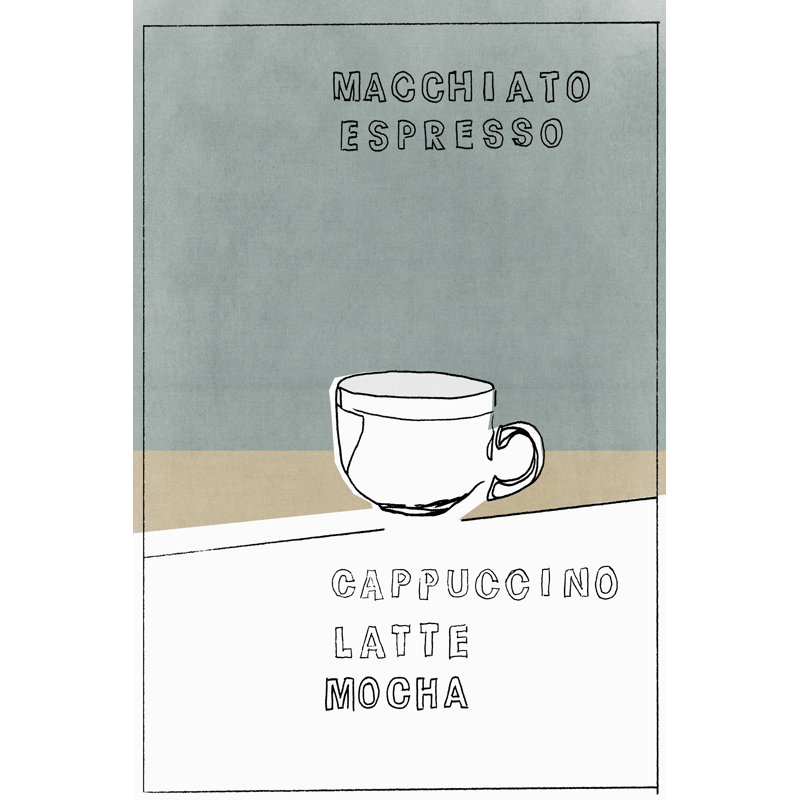 Bistro Cafe I, H 30 po x l 20 po