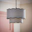 25cm H Blended Fabric Drum Lamp Shade ( Slip-On )-125416916