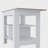 Prescillia Wood Kitchen Island