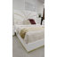 Commode Kingsley fini or et blanc