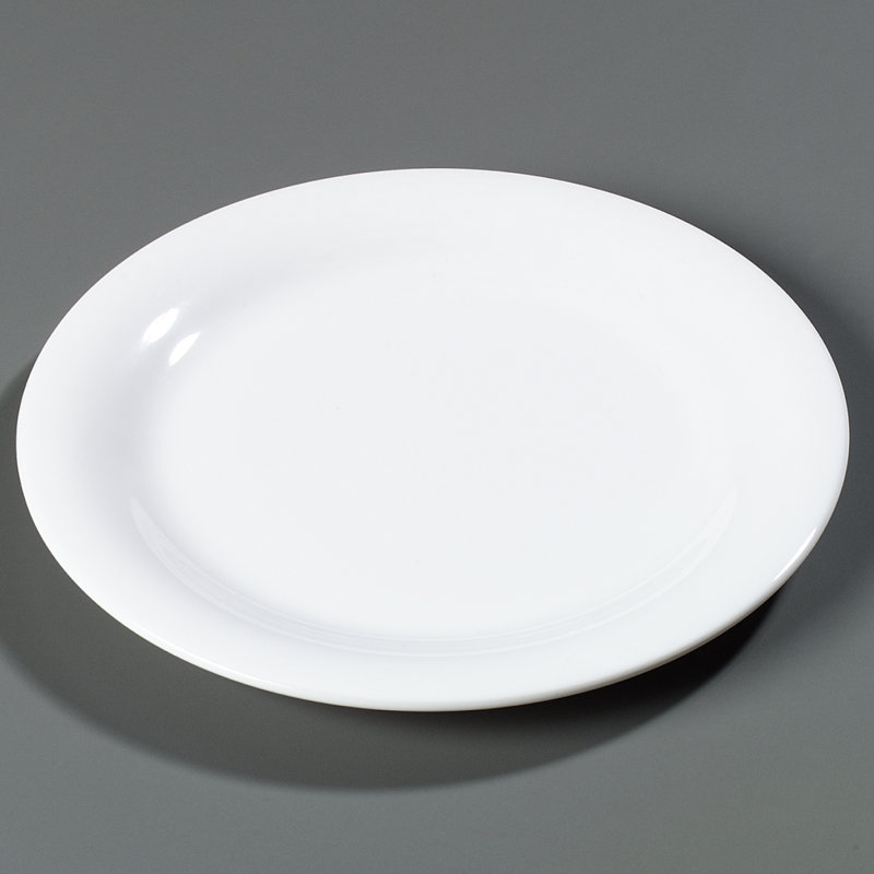Sierrus™ 10.5" Melamine Dinner Plate, White