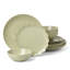 Lenox French Perle Scallop Matcha 12-Piece Dinnerware Set