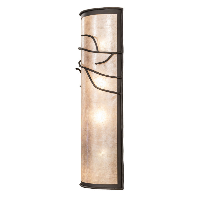 2 - Light Flush Mounted Sconce