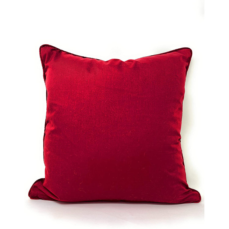Floral Cotton Blend Pillow Cover