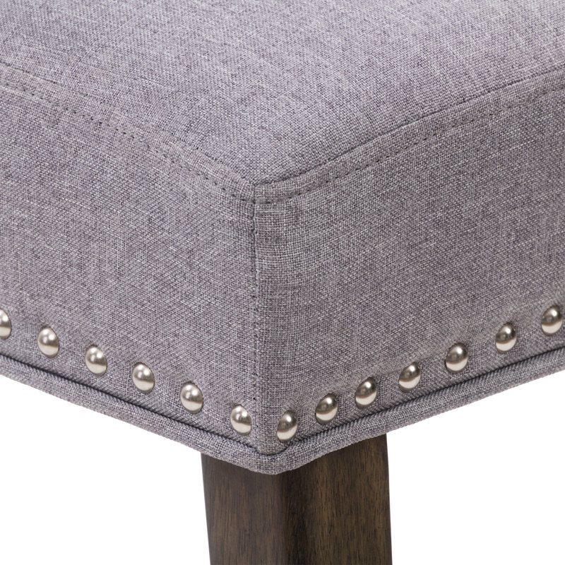 Ensemble de salle à manger Arush, Espresso / gris étain, 5 pièces : 1 table, 4 chaises