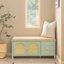 Aleedis Polyester Upholstered Storage Bench