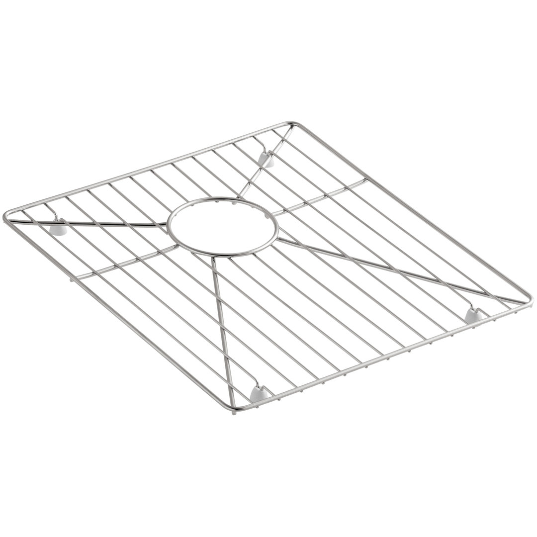 Vault™ Stainless Steel Sink Rack, 15-15/16" x 14" for Vault K-3820 and K-3838 Kitchen Sinks Kohler