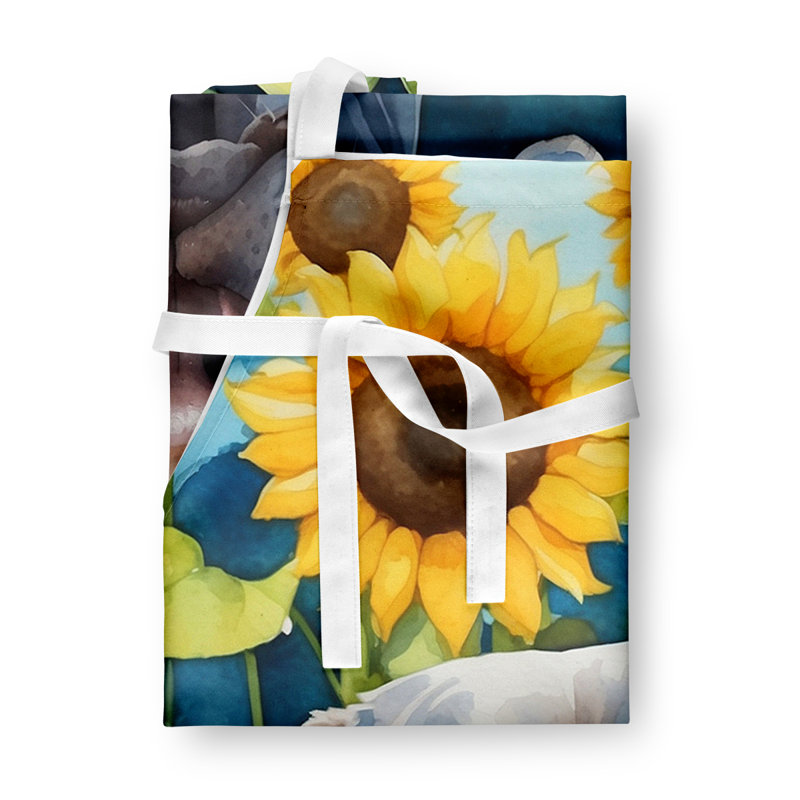 Floral Bib Apron