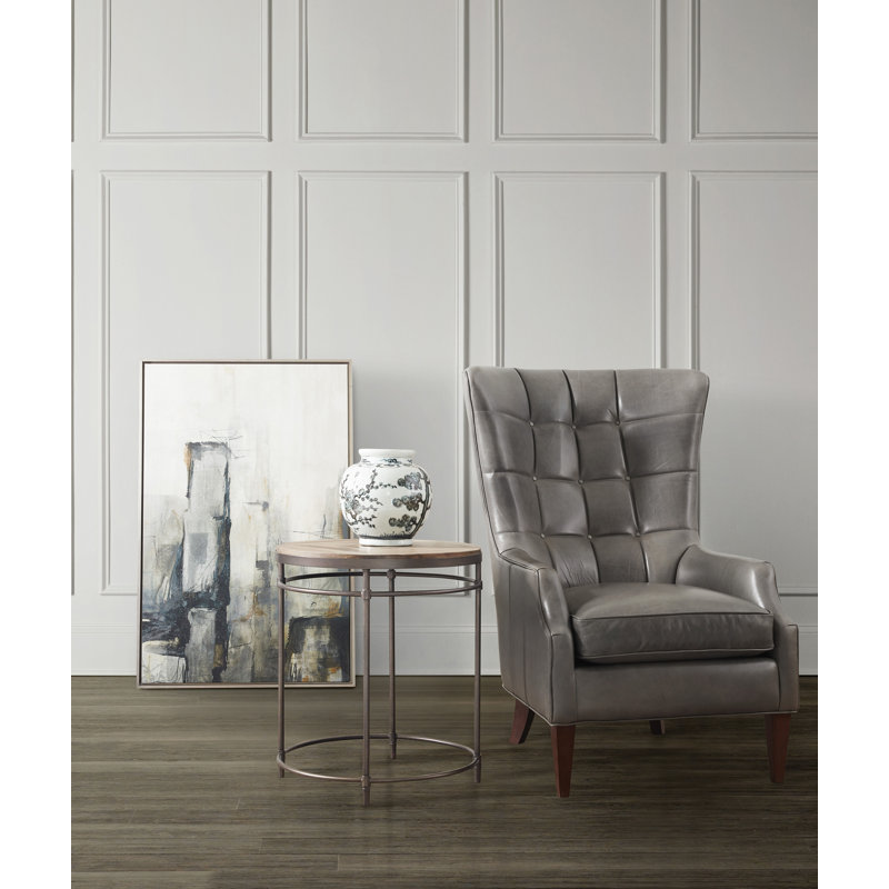 St. Armand Solid Wood End Table