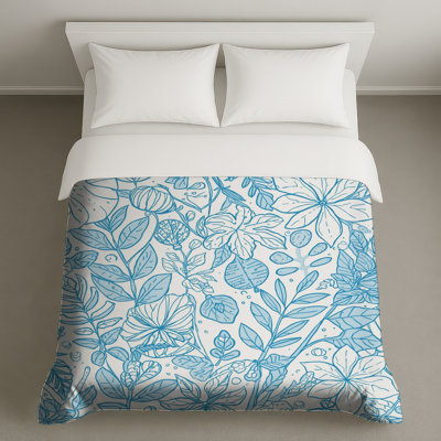 Housses de couette bleues
